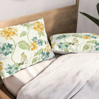 Hydrangea Poem Pillow Sham Gallery Image 2