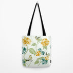 Hydrangea Poem Tote Bag Gallery Image 2