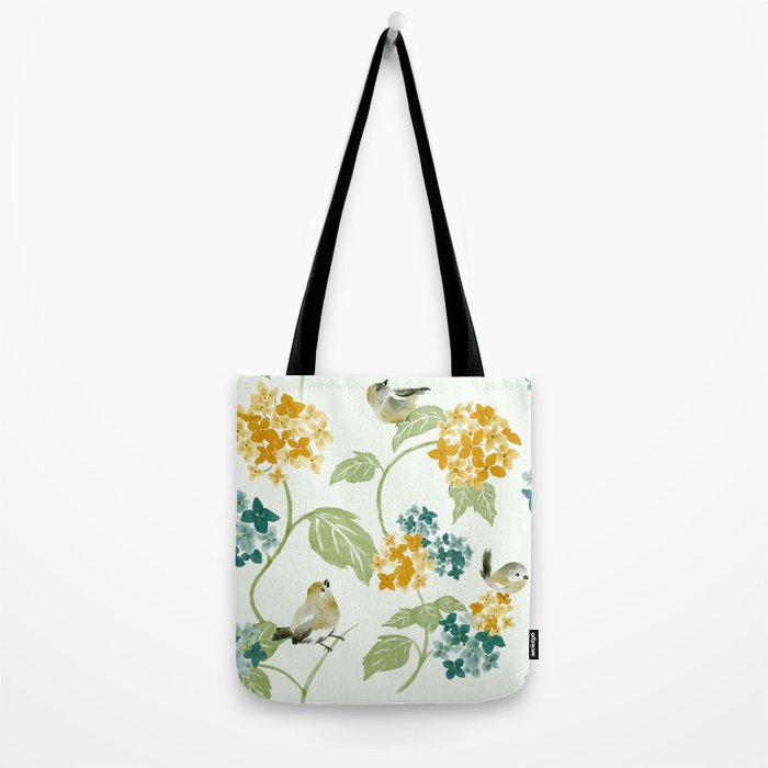 Hydrangea Poem Tote Bag Gallery Image 2
