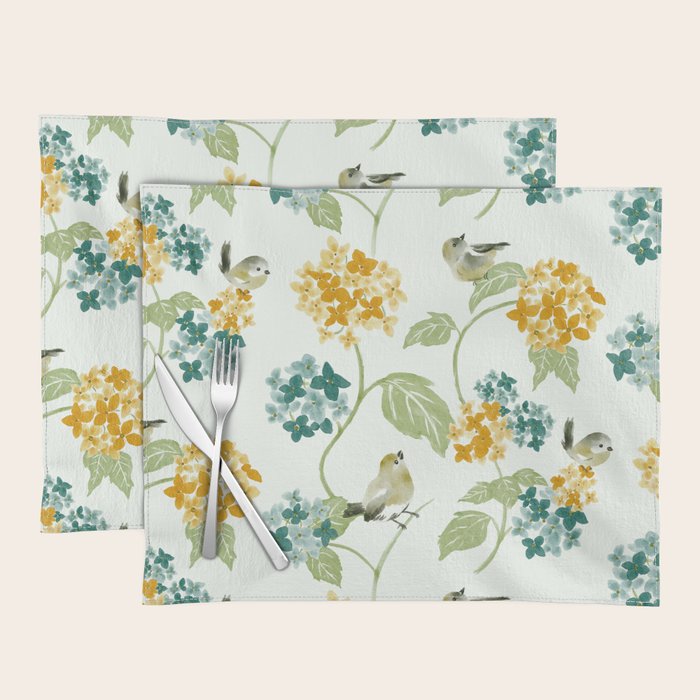 Hydrangea Poem Placemat Gallery Image 1