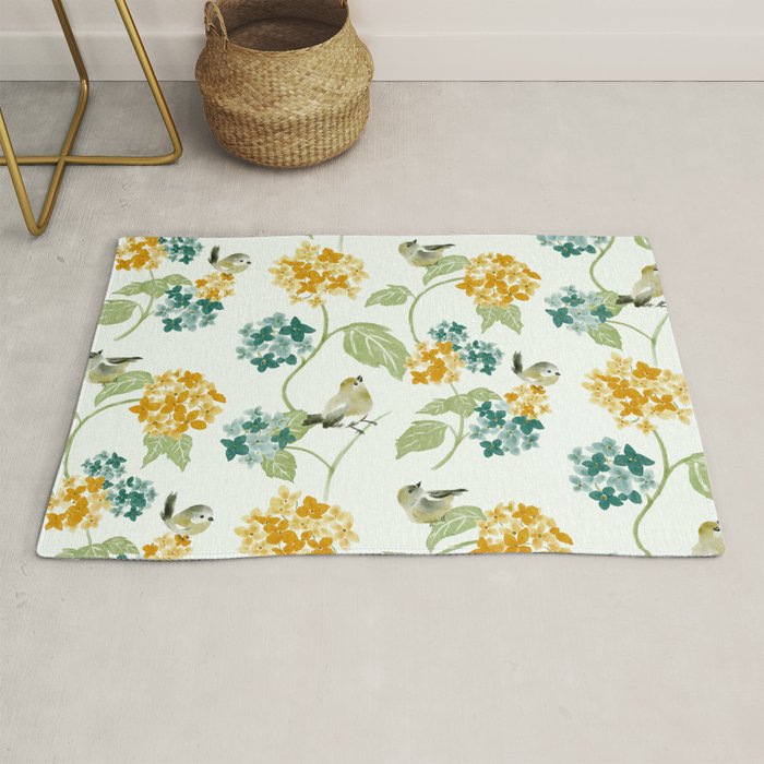 Hydrangea Poem Rug Gallery Image 1