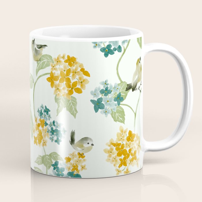 Hydrangea Poem Coffee Mug Gallery Image 1