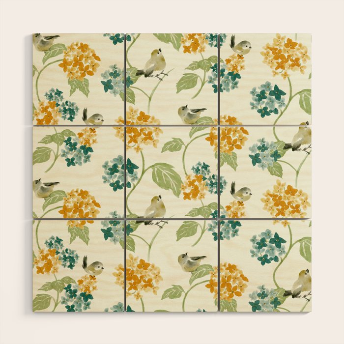 Hydrangea Poem Wood Wall Art Gallery Image 1