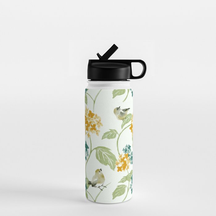 Hydrangea Poem Water Bottle Gallery Image 1