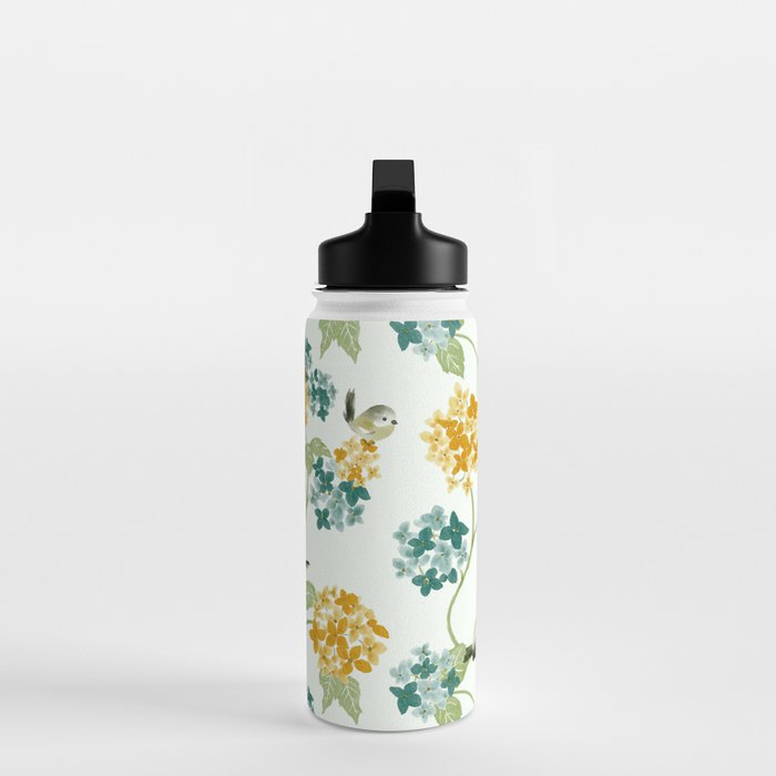 Hydrangea Poem Water Bottle Gallery Image 3