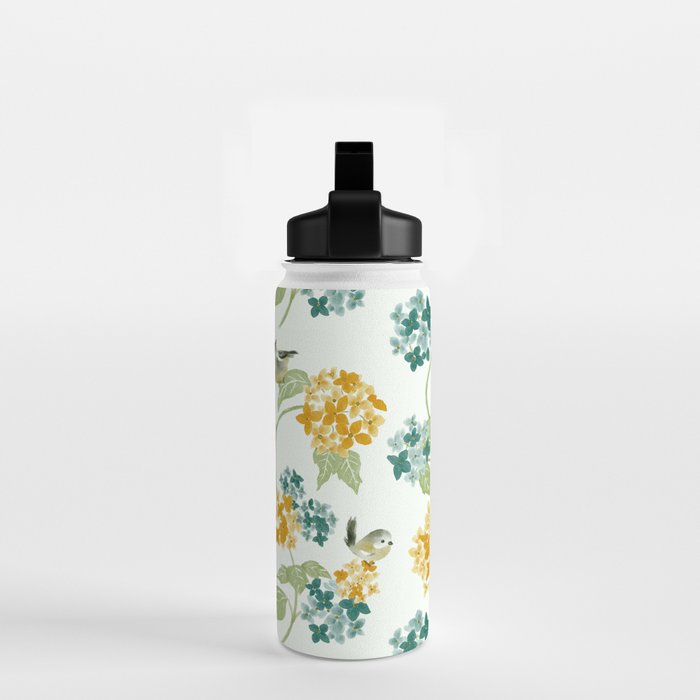 Hydrangea Poem Water Bottle Gallery Image 2