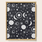 Celestial dark pattern DS Serving Tray Gallery Image 1