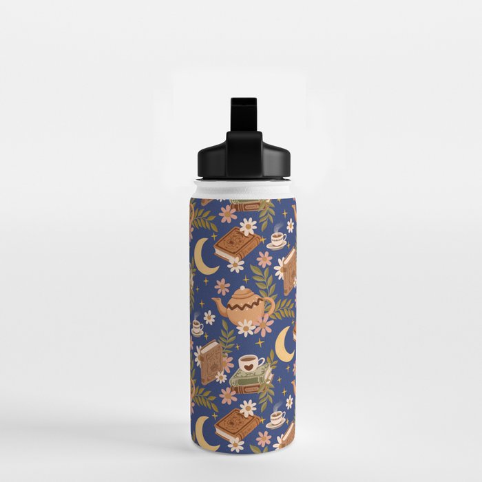 Cozy Evening In Blue Water Bottle Gallery Image 2