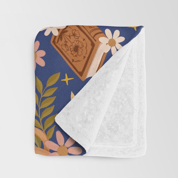 Cozy Evening In Blue Throw Blanket Gallery Image 3