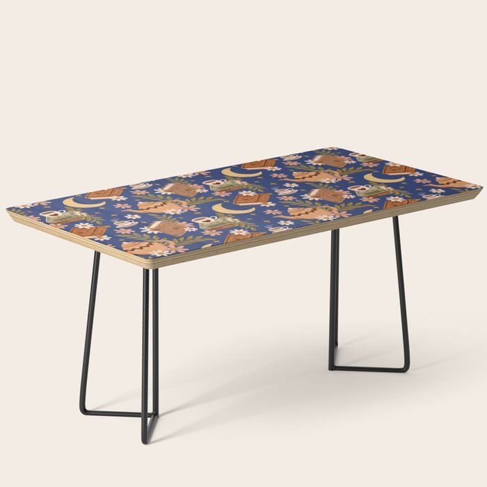 Cozy Evening In Blue Coffee Table Gallery Image 1