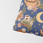 Cozy Evening In Blue Pillow Sham Gallery Image 4
