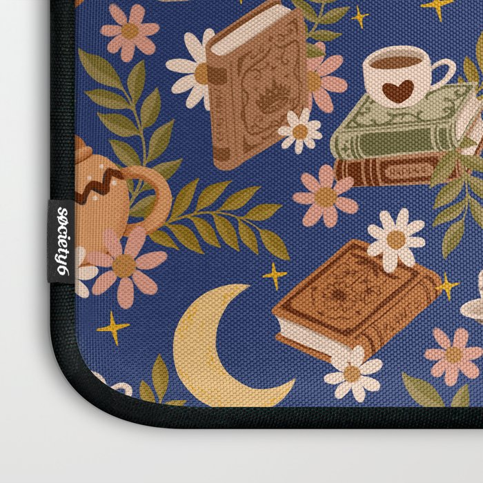 Cozy Evening In Blue Laptop Sleeve Gallery Image 3