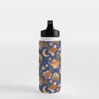 Cozy Evening In Blue Water Bottle Gallery Image 3