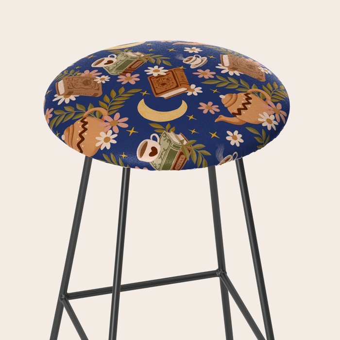 Cozy Evening In Blue Stool Gallery Image 2