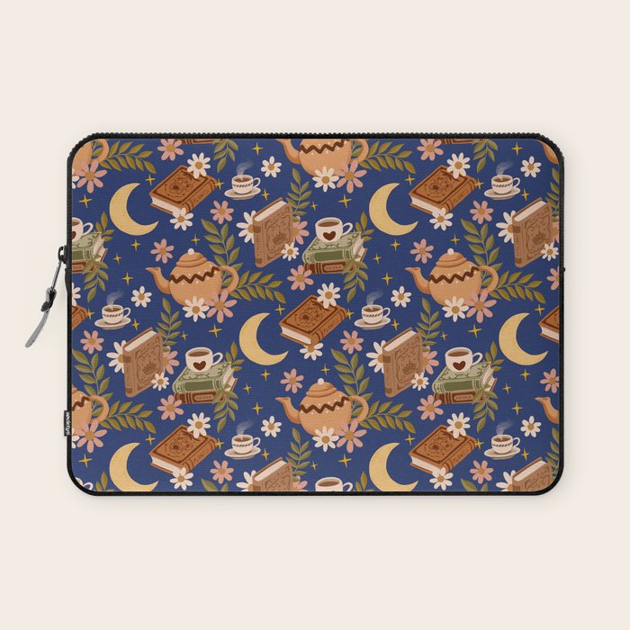 Cozy Evening In Blue Laptop Sleeve Gallery Image 1