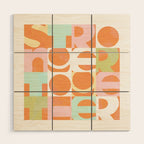 Stronger Together #peachy  Wood Wall Art Gallery Image 1