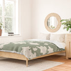 Minimal Abstract Leaves 12 Duvet Cover Gallery Image 2
