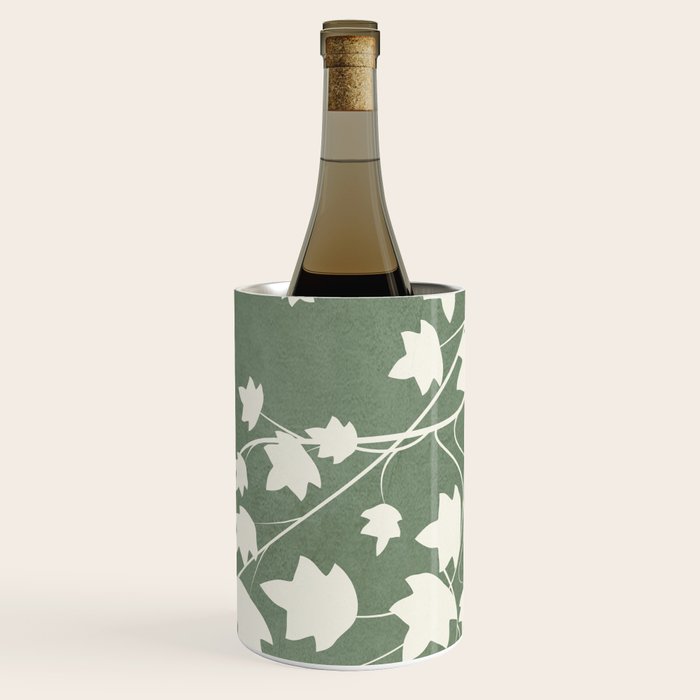 Minimal Abstract Leaves 12 Wine Chiller Gallery Image 3