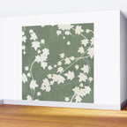 Minimal Abstract Leaves 12 Wall Mural Gallery Image 2