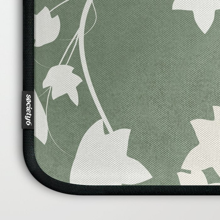 Minimal Abstract Leaves 12 Laptop Sleeve Gallery Image 3