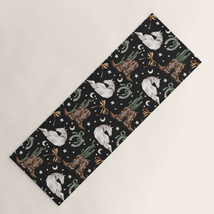 Cowboy Dreams Delight Yoga Mat Gallery Image 1