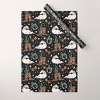 Cowboy Dreams Delight Wrapping Paper Gallery Image 1