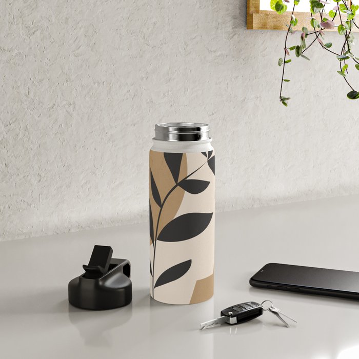 Abstract Foliage 1 Water Bottle Gallery Image 4
