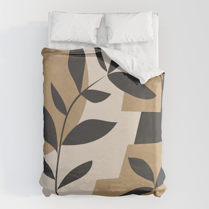 Abstract Foliage 1 Duvet Cover Gallery Image 1