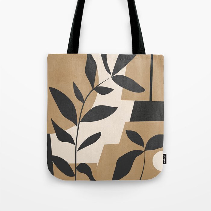 Abstract Foliage 1 Tote Bag Gallery Image 1