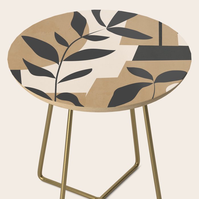 Abstract Foliage 1 Side Table Gallery Image 2