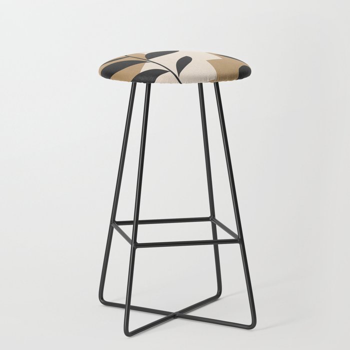 Abstract Foliage 1 Stool Gallery Image 1