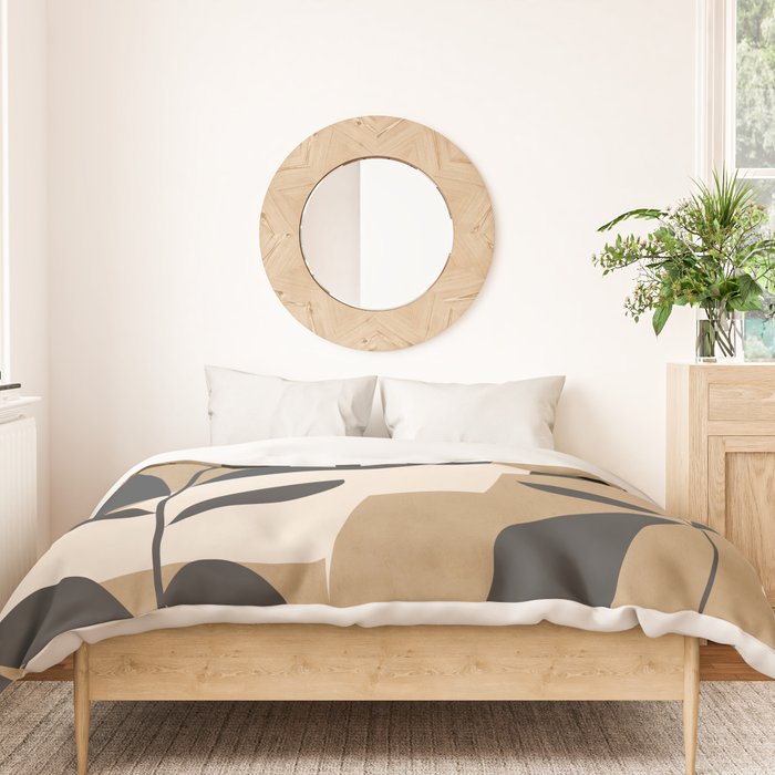 Abstract Foliage 1 Duvet Cover Gallery Image 3