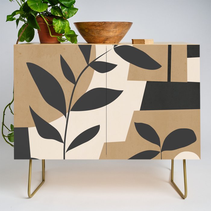 Abstract Foliage 1 Credenza Gallery Image 1