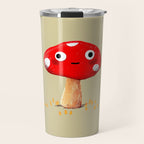 Wall-Eyed Mushroom Travel Mug Gallery Image 1