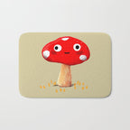 Wall-Eyed Mushroom Bath Mat Gallery Image 1