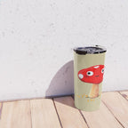 Wall-Eyed Mushroom Travel Mug Gallery Image 4