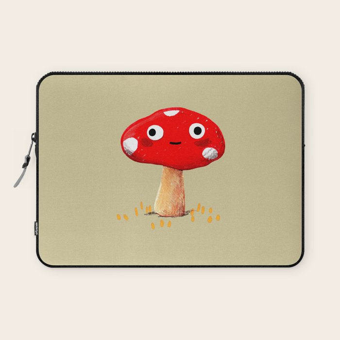Wall-Eyed Mushroom Laptop Sleeve Gallery Image 1