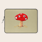 Wall-Eyed Mushroom Laptop Sleeve Gallery Image 1