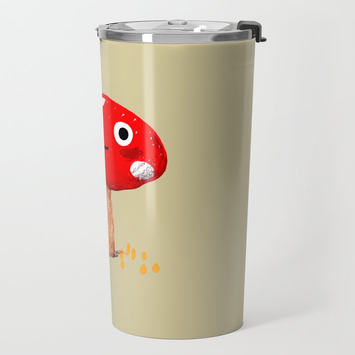 Wall-Eyed Mushroom Travel Mug Gallery Image 2