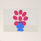 Blueberry Vase & French Fuchsia Leaves: Vases & Stuff 03 Welcome Mat Gallery Image 1