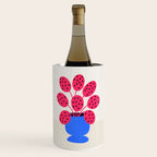 Blueberry Vase & French Fuchsia Leaves: Vases & Stuff 03 Wine Chiller Gallery Image 1