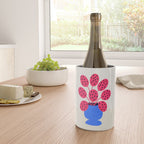 Blueberry Vase & French Fuchsia Leaves: Vases & Stuff 03 Wine Chiller Gallery Image 4