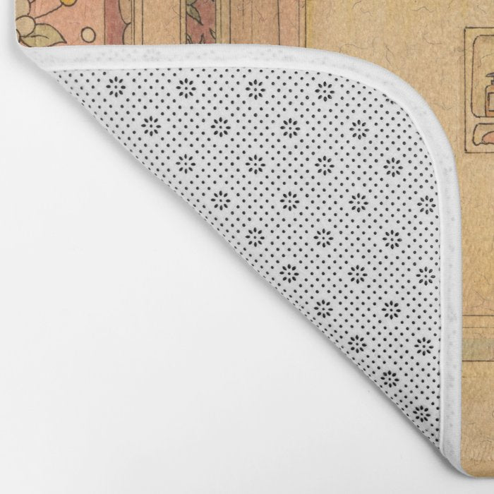 Bath in Pink Bath Mat Gallery Image 2