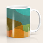 Mid-Century Modern Digital Art Coffee Mug Gallery Image 1