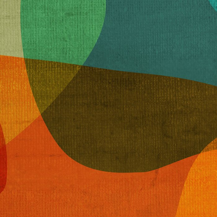 Mid-Century Modern Digital Art Coffee Mug Gallery Image 2