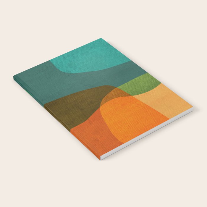 Mid-Century Modern Digital Art Notebook Gallery Image 1