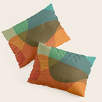 Mid-Century Modern Digital Art Pillow Sham Gallery Image 3