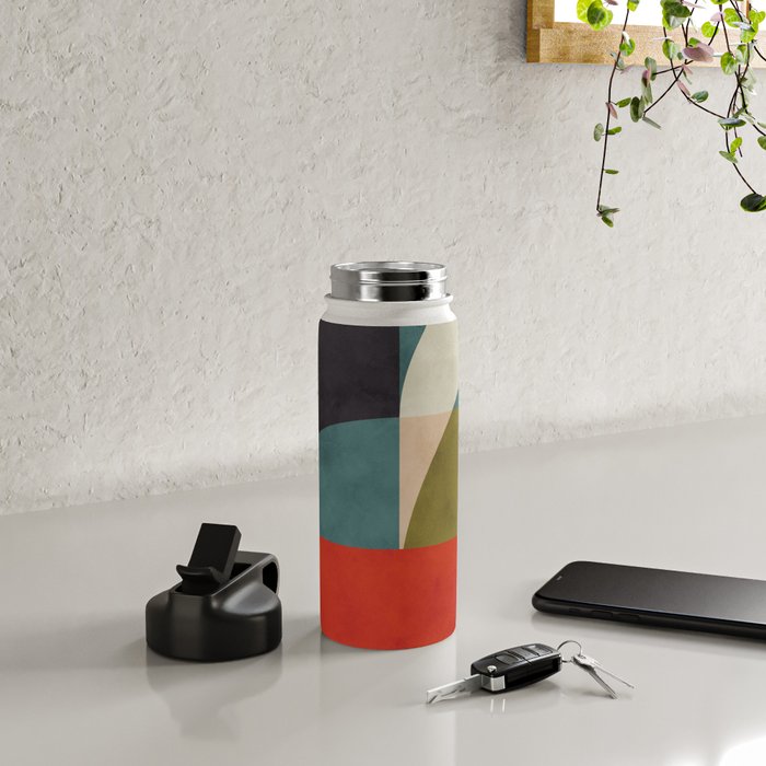 geometry shapes 2 Water Bottle Gallery Image 4