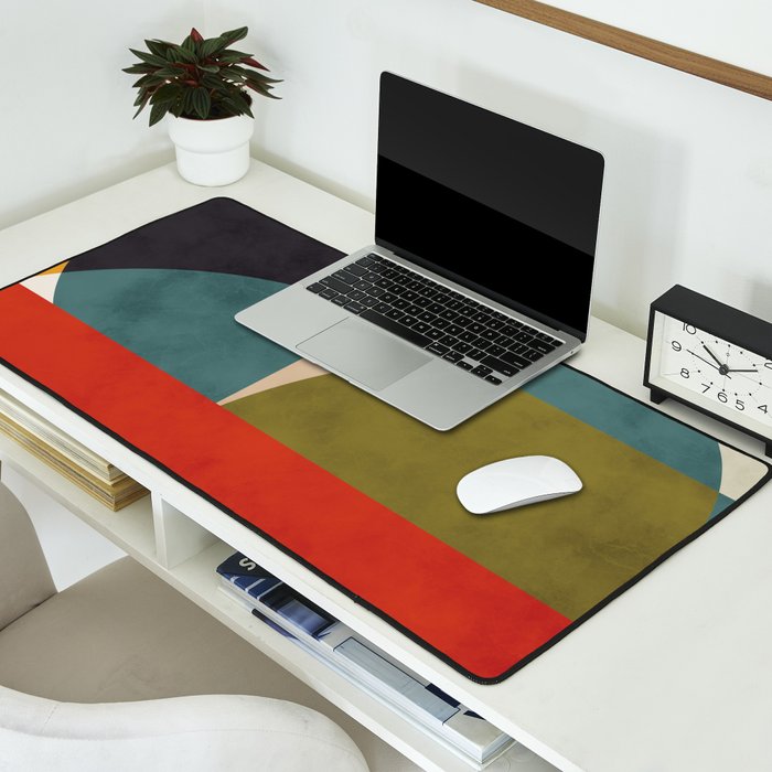 geometry shapes 2 Desk Mat Gallery Image 2