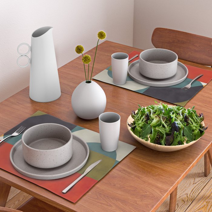 geometry shapes 2 Placemat Gallery Image 2